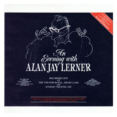 Alan Jay Lerner, An Evening With
